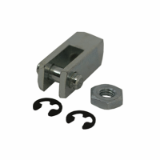 RC-2-SS, RC-3-SS, RC-4-SS - ISO Rod Clevis Stainless Steel