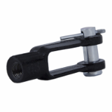 DMC-1, DMC-2, DMC-4, DMC-5, DMC-6, DMC-7, CEC-112, CEC-150, CEC-200, CEC-300 - Rod Clevis/Forged Rod Clevis - w/ Pin